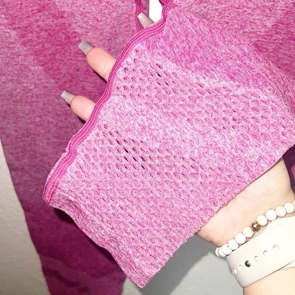 PINK Victorias Secret Seamless Pink High Rise Butt Contour Leggings - Picture 3 of 7